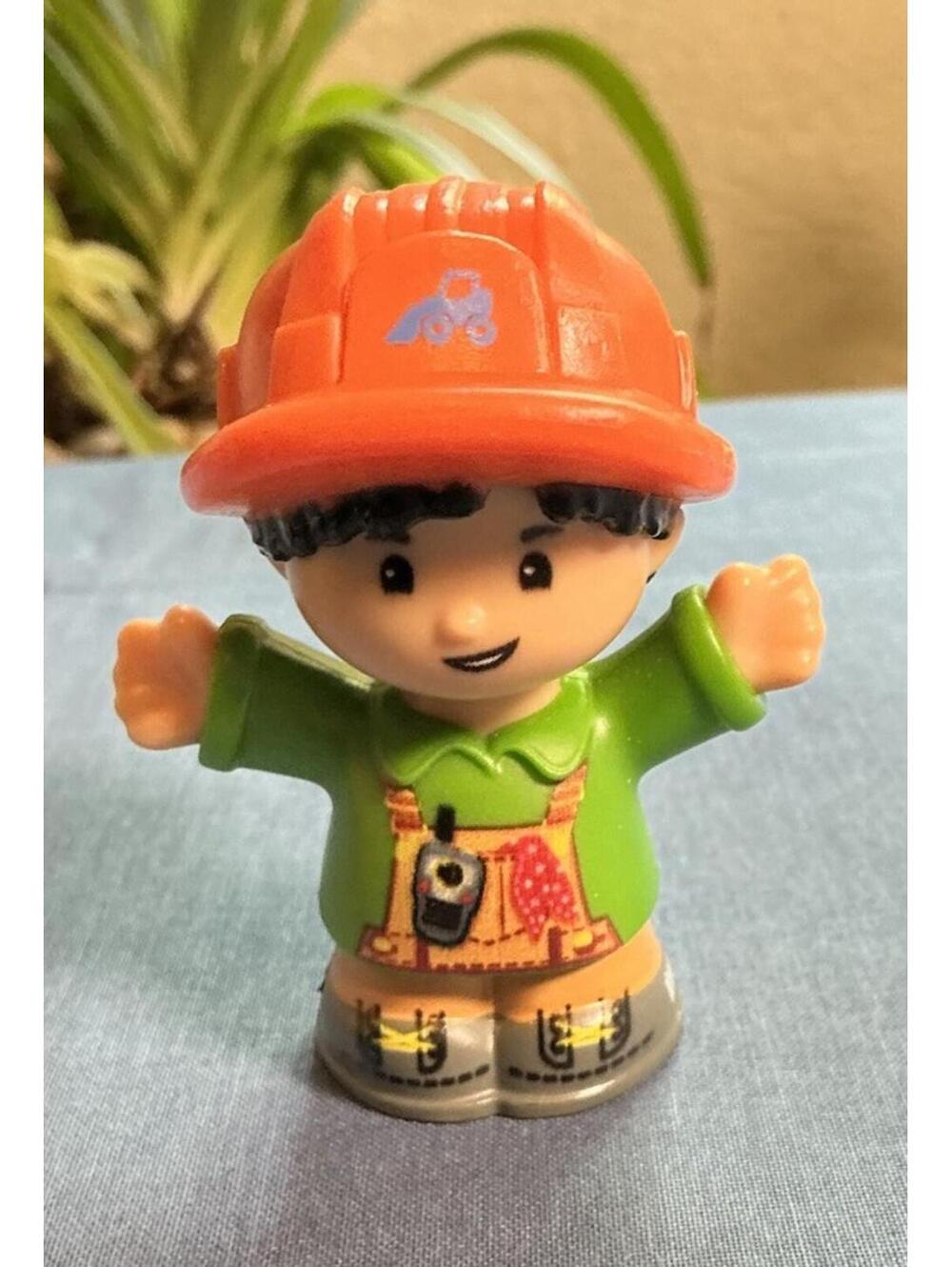 Fisher-Price Little People Construction Worker Lot Of 2